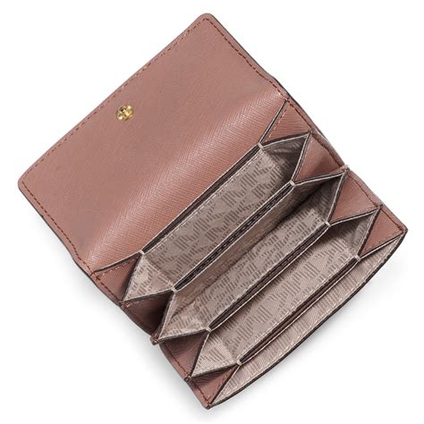 michael kors womens card cases|michael kors leather card case.